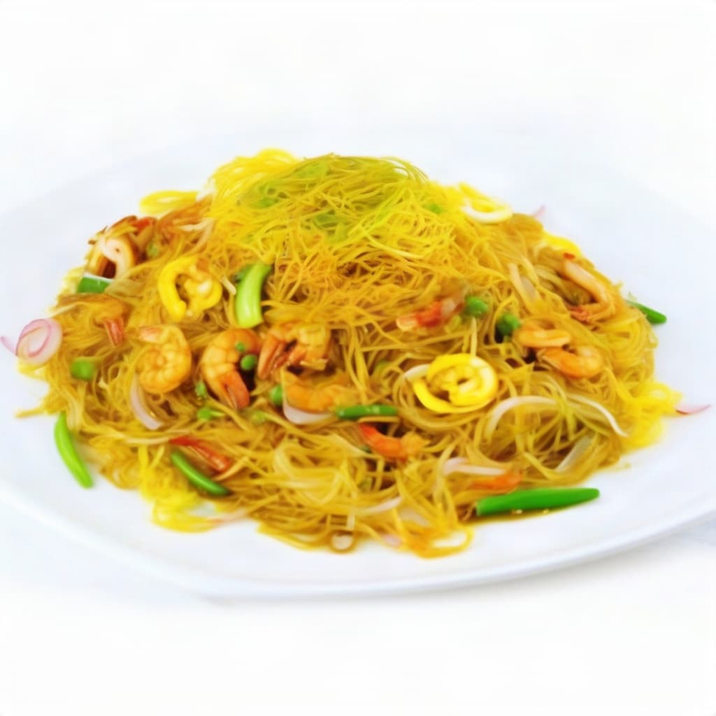 Singapore Stir Fried Vermicelli