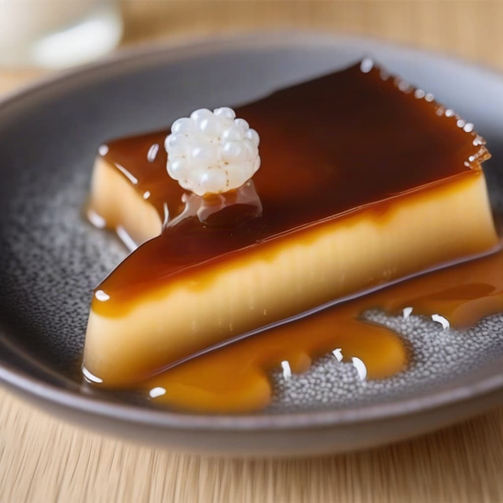 Flan with Tapioca